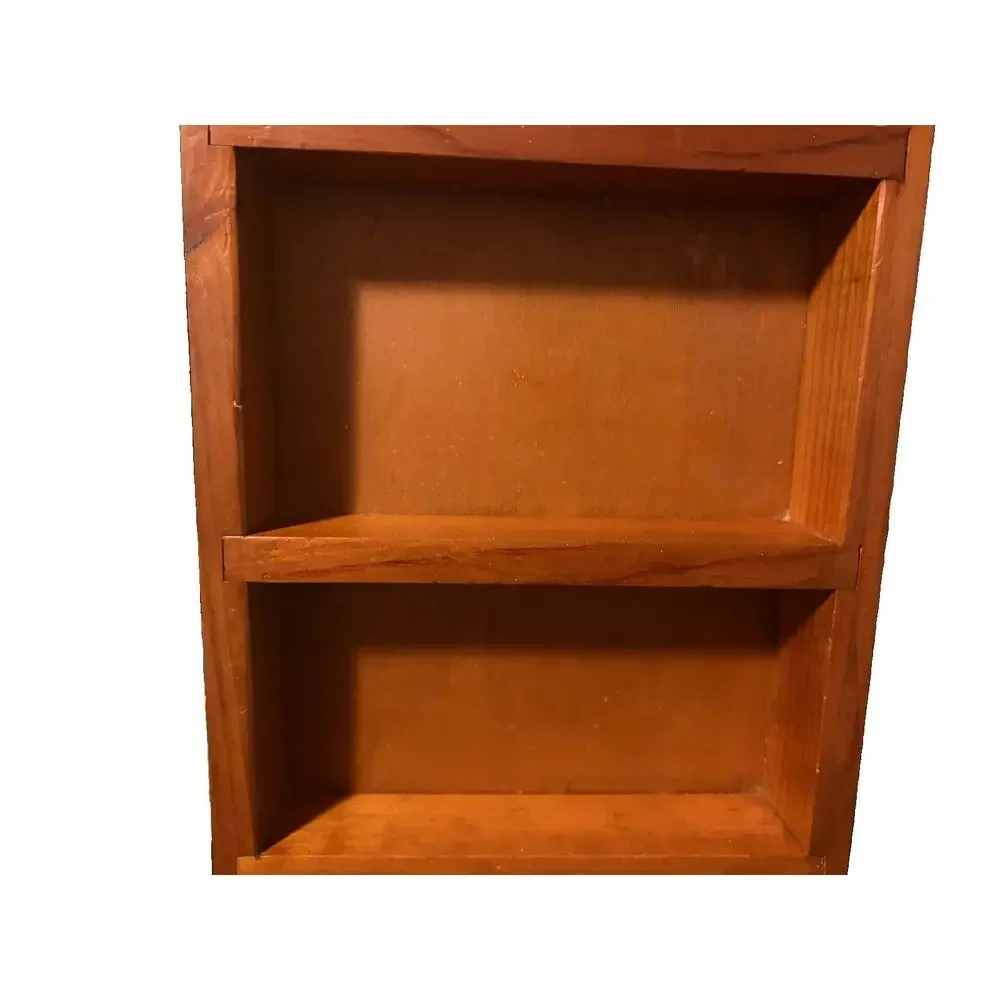 Vintage 3 Tiered Folk Art Decorative Shelf For Spices Or Figurines {Primitive)